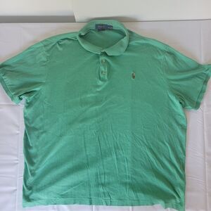 Ralph Lauren Polo Shirt Green XXL Men’s Classic Fit Pony Logo